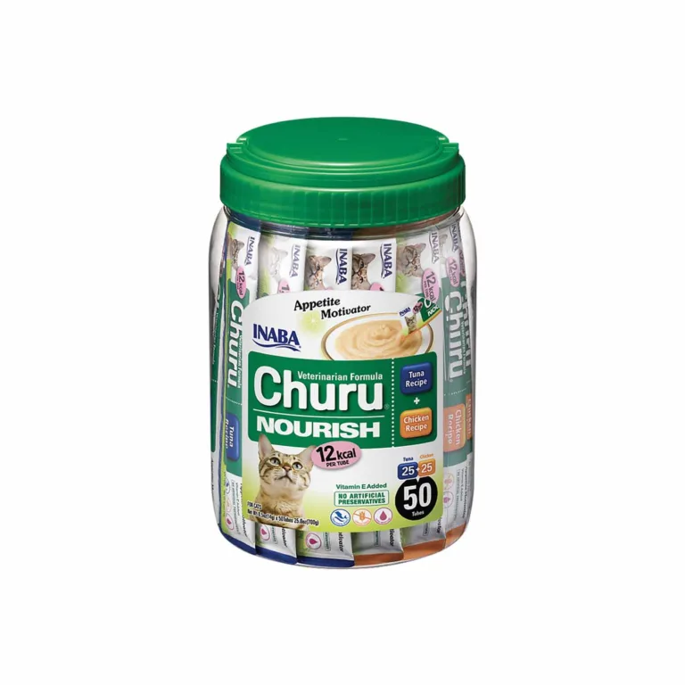 Inaba CHURU Vet Nourish Pollo y Atun 50 Tubos - 700gr