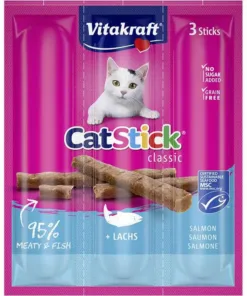 Vitakraft Cat Stick Healthy Salmon 3 Ud