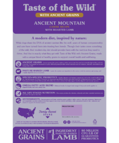 Alternative view of Taste of the Wild Ancient Mountain Granos Ancestrales 12,7 Kg