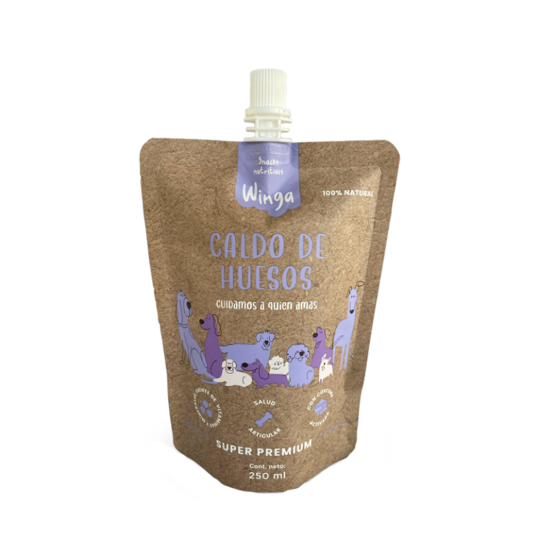 Winga – Caldo de Huesos Perro 250 gr