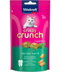 Vitakraft Gatos Crispy Crunch Dental  60 Grs