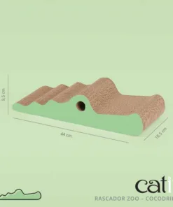 Alternative view of Catit Zoo Rasguñador Cocodrilo