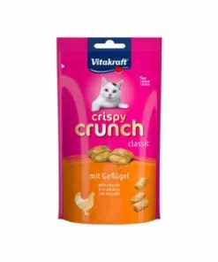 Vitakraft Gatos Crispy Crunch Pollo 60 Grs