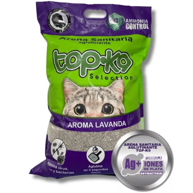 TopK9 - Arena Aglutinante Lavanda 10 Kg
