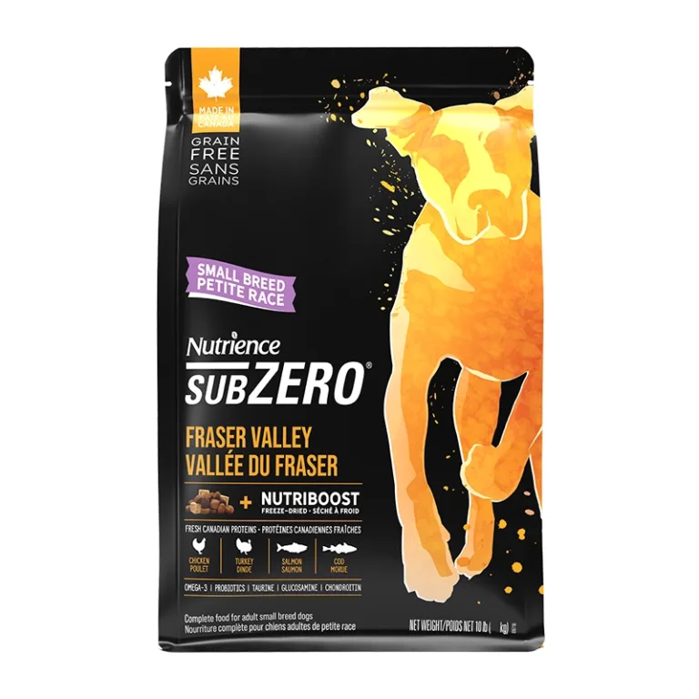 Nutrience Dog Subzero Fraser Valley Razas Pequeñas 4,5 kg