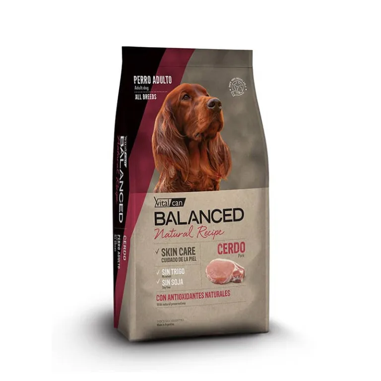 Balanced - Natural Recipe Cerdo 15 kg