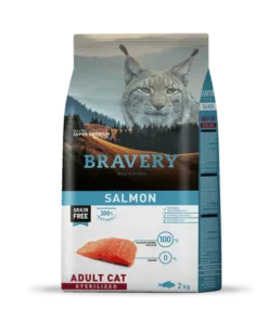 Bravery Gato Esterilizado - Salmon 2 kg
