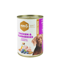 Amity Humedo Perro - Pollo y Arandanos 400 gr
