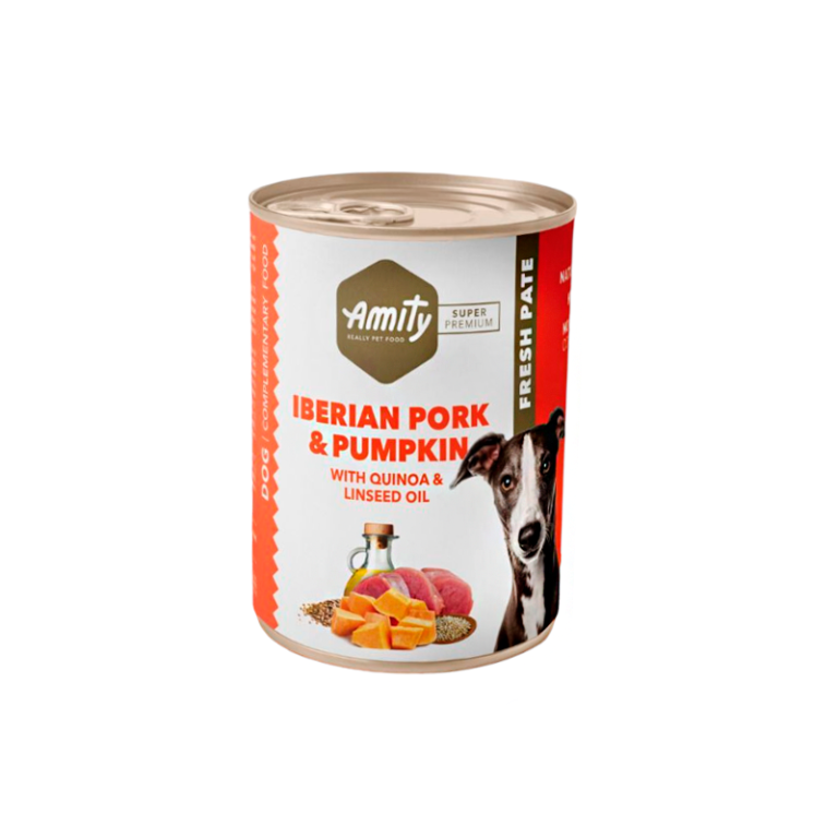 Amity Humedo Perro –Cerdo Iberico & Calabaza 400gr