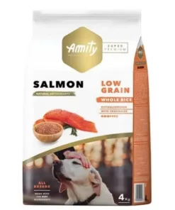 Amity Low Grain Perro Adulto – Salmon 4 kg