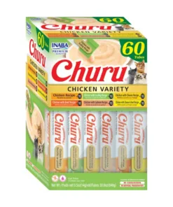 Inaba CHURU Pollo Variedades 60 Tubos – 840 gr