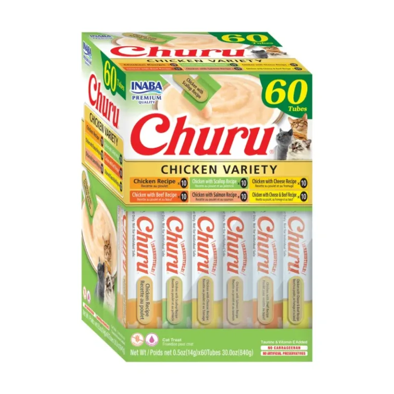 Inaba CHURU Pollo Variedades 60 Tubos – 840 gr