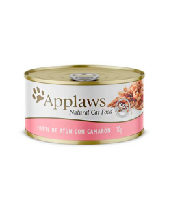 Applaws Gato Filete de atún-camarón con caldito 70gr
