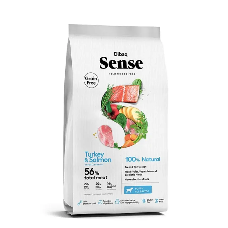 Sense - Cachorro Pavo y Salmón  12kg