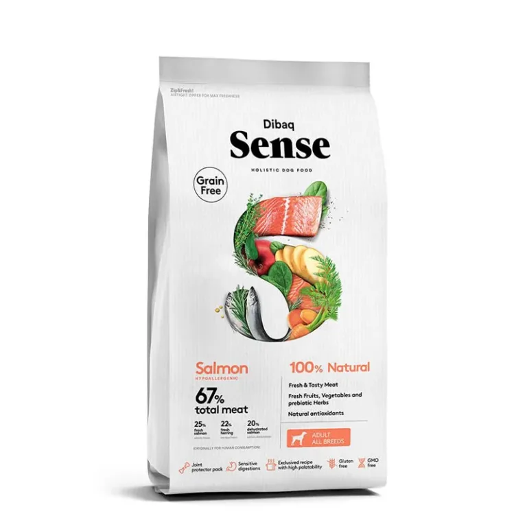 Sense – Alimento Húmedo Perro Adulto Salmón Lata 380 gr