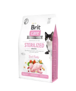 Brit Care - Gato Grain Free Esterilizado Sensitive Conejo 2 kg
