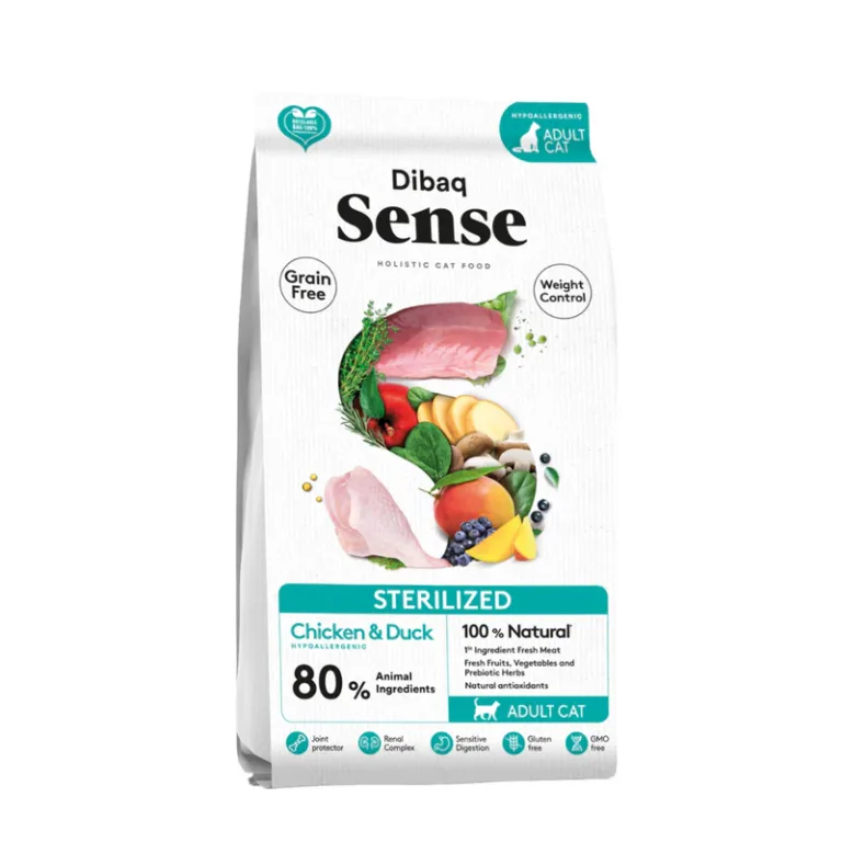 Sense - Gato Esterilizado Pollo y Pato  6 kg