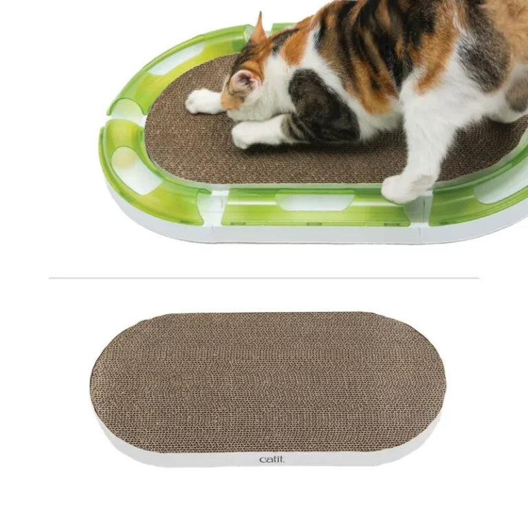 Catit Rasguñador Ovalado Carton Para Gato - Imagen 3