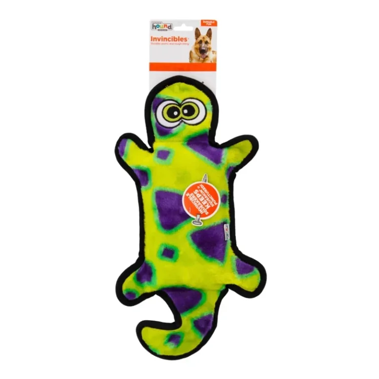 Outward Hound Juguete Resistente Gecko Invencible para Perro