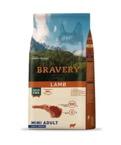 Bravery Adulto Raza Pequeña - Cordero 2 kg