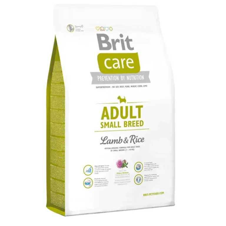 Brit Care - Adulto Raza Pequeña Cordero y Arroz 7 kg