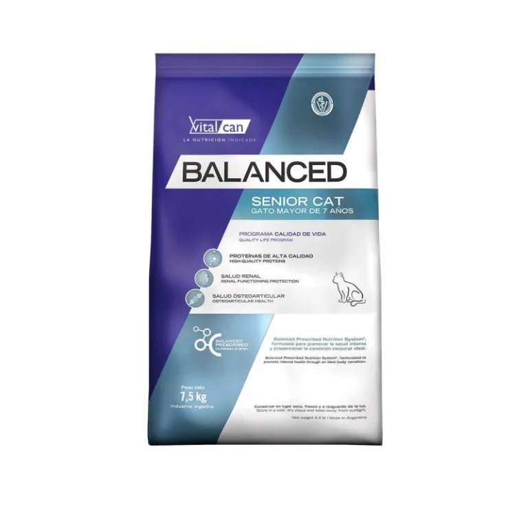 Balanced – Gato Senior 7,5 kg