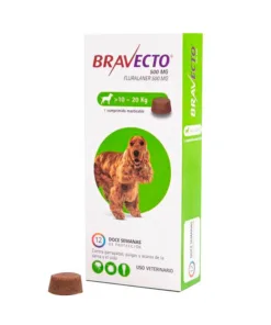 Bravecto - Perro 10 a 20 kg  - 3 meses