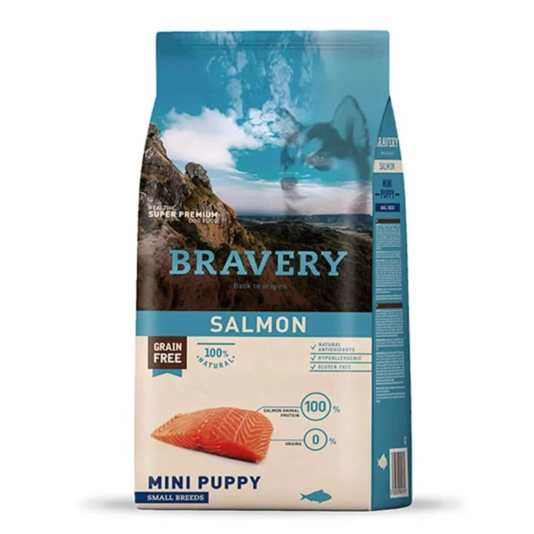 Bravery Cachorro Raza Pequeña - Salmon 2 kg