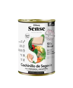 Sense – Alimento Húmedo Perro Adulto Cochinillo de Segovia Lata 380 gr