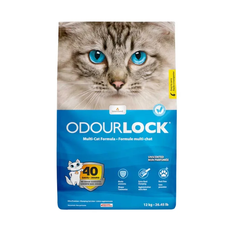 Odour Lock - Arena Sanitaria Sin Perfume 12 Kg