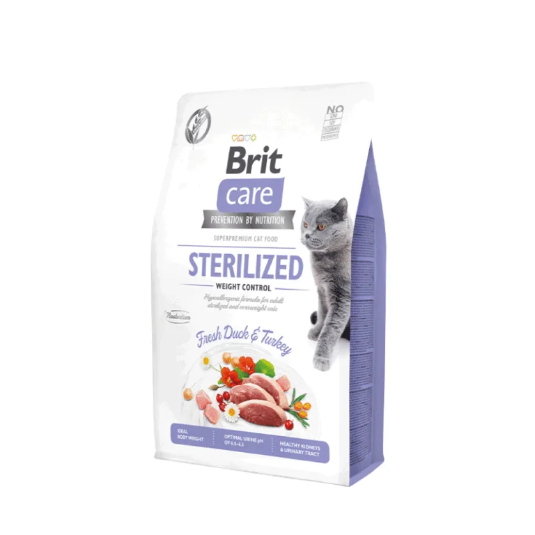 Brit Care – Gato Grain Free Sterilized Weight Control 7 kg