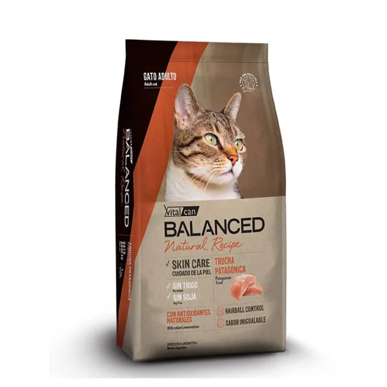 Balanced - Natural Recipe Gato Trucha Patagonica 7,5 kg