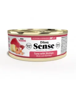Sense - Alimento Húmedo Gato Adulto Atún Y Camaron Lata 70 Gr