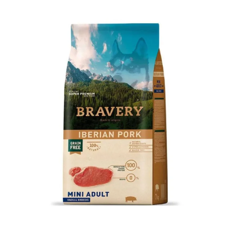Bravery Adulto Razas Pequeñas - Cerdo Iberico 2 kg