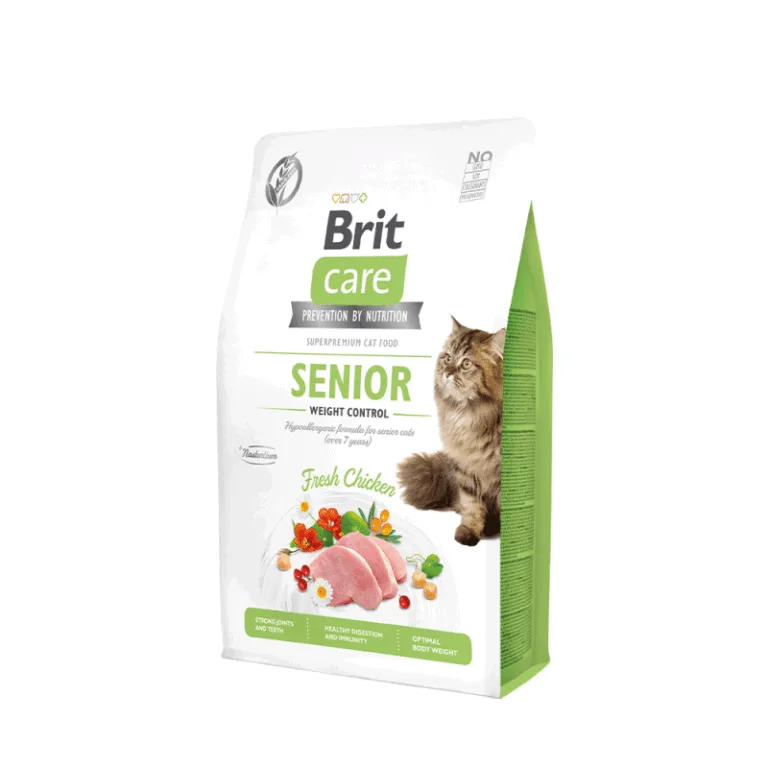 Brit Care – Gato Grain Free Senior Weight Control 7 kg