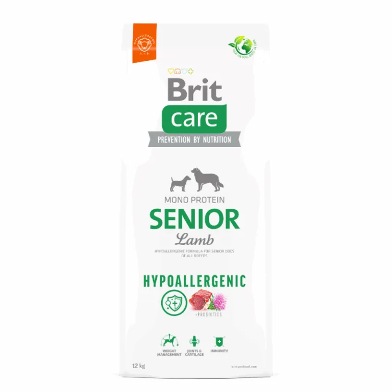 Brit Care - Hypoallergenic Senior Cordero 12 kg