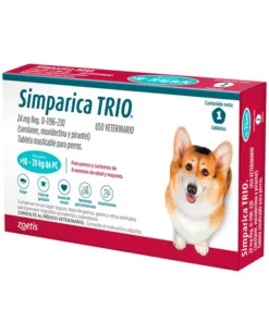 Simparica Trio 10 a 20 kg-1 Comprimido
