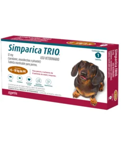 Simparica Trio 5 a 10 kg-1 Comprimido