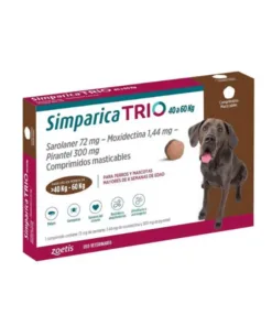 Simparica Trio 40 a 60 kg - 1 Comprimido