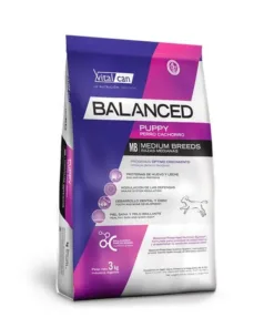 Balanced - Cachorro Raza Mediana Perro 3 kg