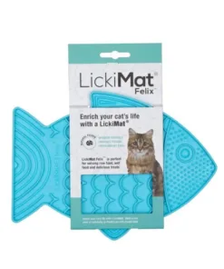 Casper Lickimat Turquesa Para Gatos