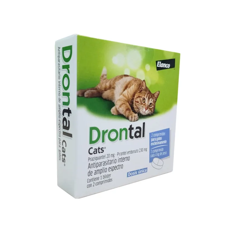 Drontal Antiparasitario Interno para Gatos – 2 Comprimidos