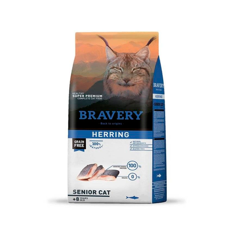 Bravery Gato Senior – Arenque 2 kg