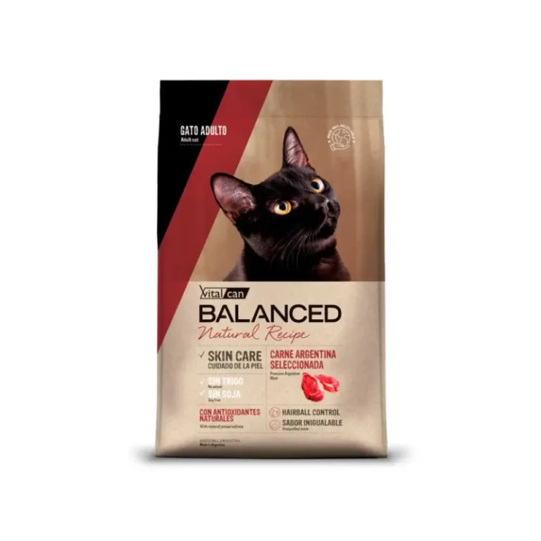 Balanced – Natural Recipe Gato Carne Argentina 7,5 Kg