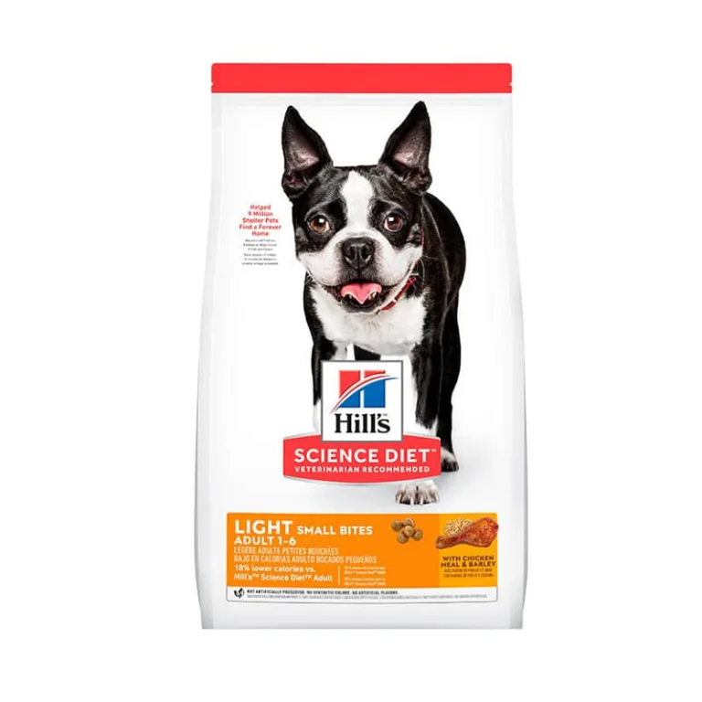 Hills Perro Adult Small bites Light 6,8 kg
