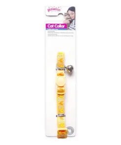 Pawise Collar Amarillo Corazones