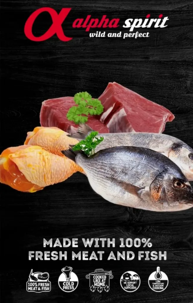 Alpha Spirit Alimento Húmedo Lata Pato con Manzana Verde 400 g - Imagen 2
