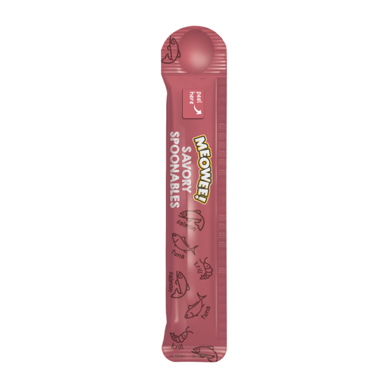 Meowee Spoon - Salmon ,Atun y Camaron 4 tubos 56 gr - Imagen 2