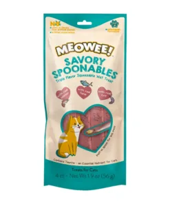 Meowee Spoon - Salmon ,Atun y Camaron 4 tubos 56 gr