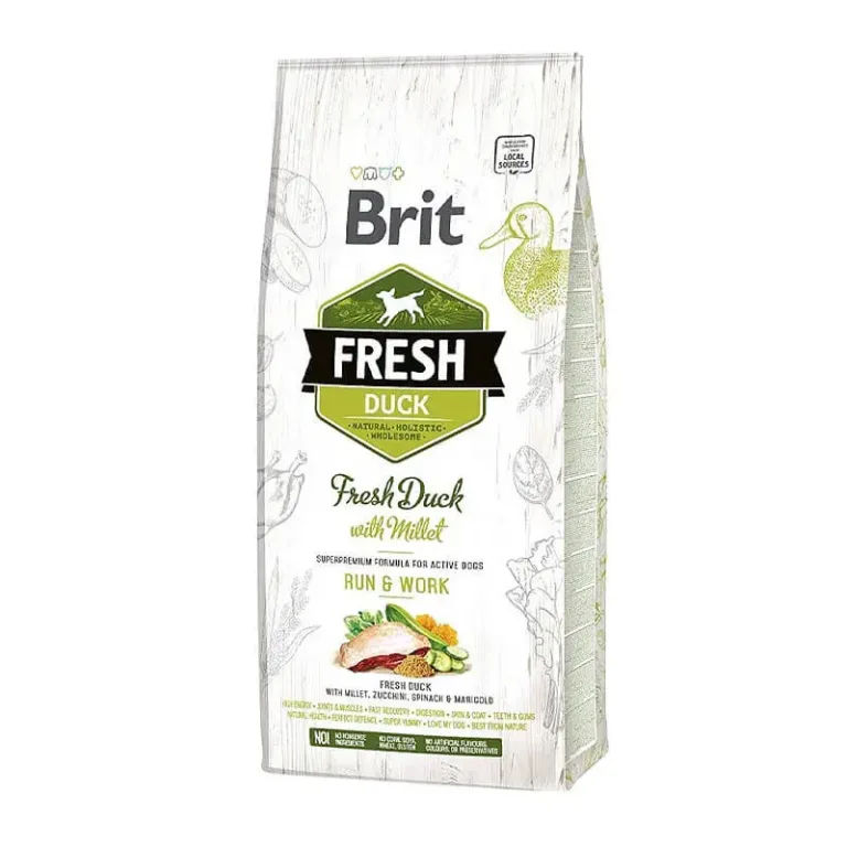 Brit Care – Fresh Pato y Mijo Adulto Run & Work Fit & Slim 12 kg